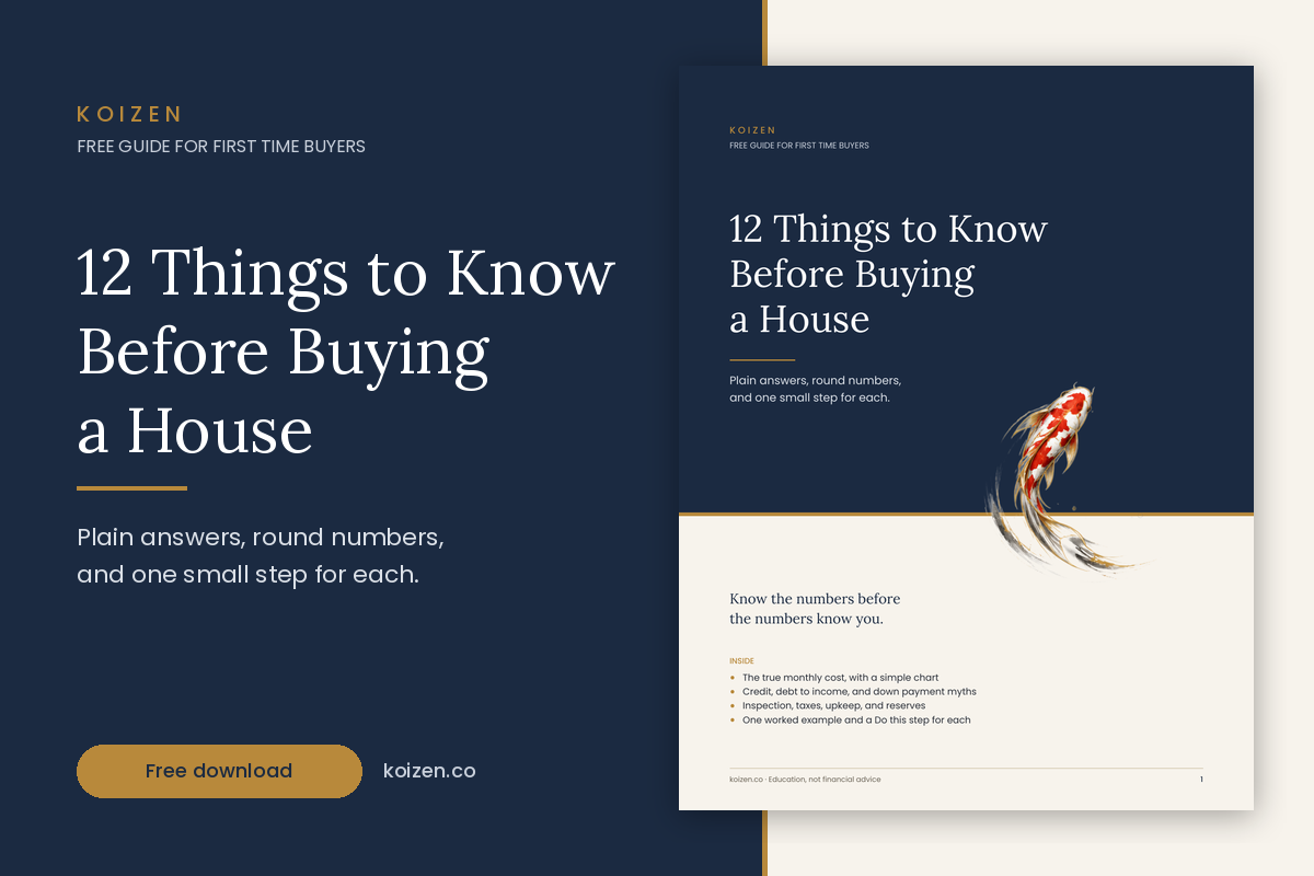12 Things to Know Before Buying a House cover